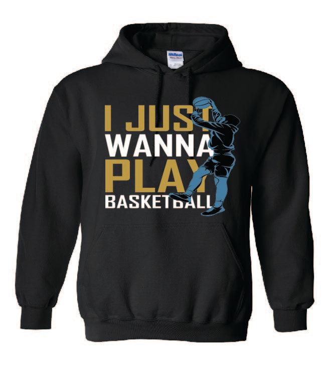 I just wanna play basketball DTF print-Burning Presses