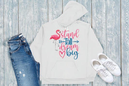 Stand tall dream big DTF Print-Burning Presses