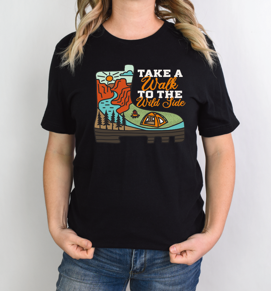 Take a walk on the wild side DTF Print